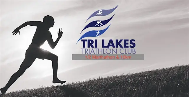 TriLakes 1/2 Marathon & 10km logo