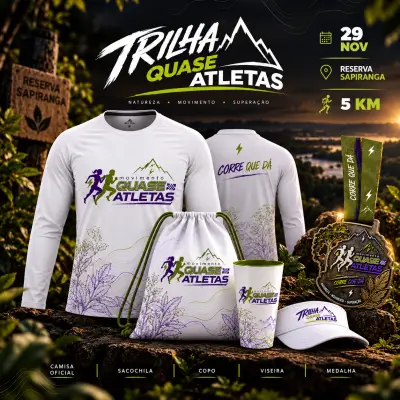 Trilha Quase Atletas • EdiÇÃo Reserva Sapiranga logo