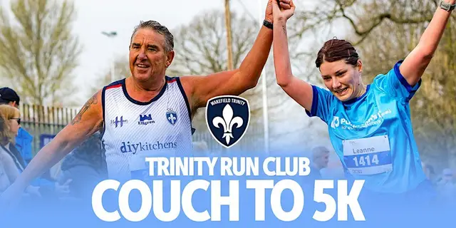 Trinity Run Club Couch to 5k logo