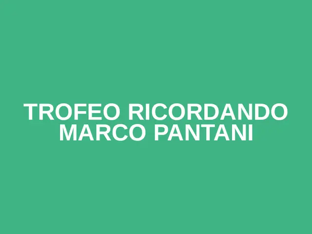 Trofeo Ricordando Marco Pantani logo
