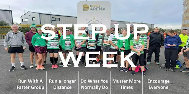 Tuesday Club Run - Step Up Week - Derbion Revised (Sandys) logo