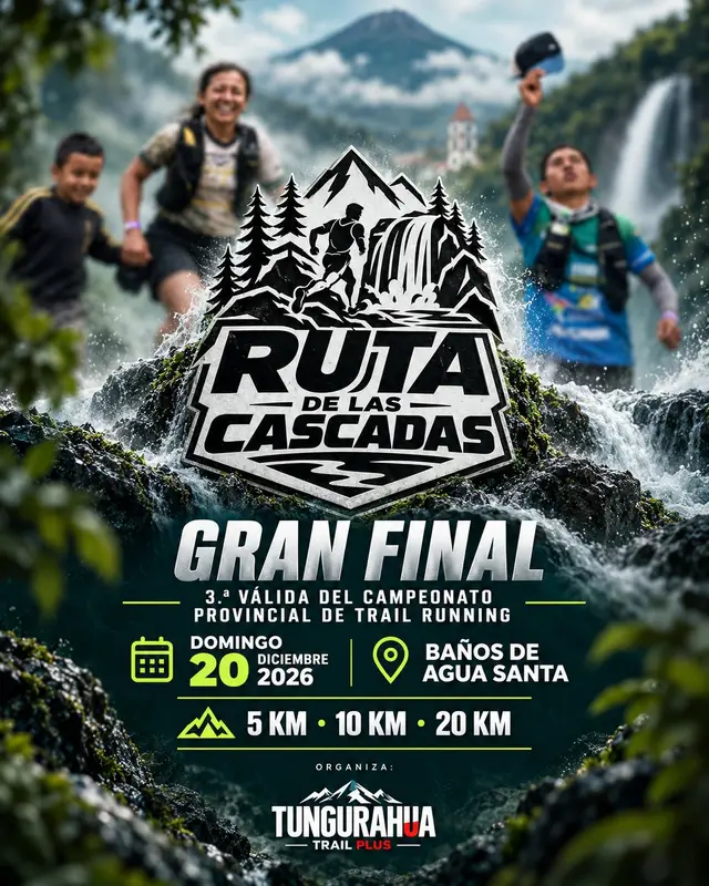 Tungurahua Trail Plus - Ruta de las Cascadas - Gra... logo