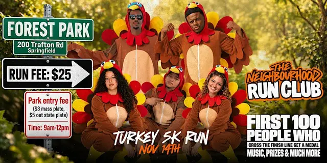 TURKEY 5K RUN logo