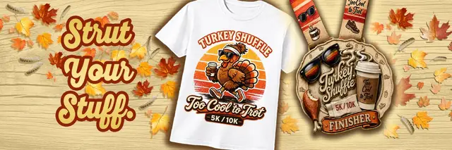 Turkey Shuffle - Shreveport logo
