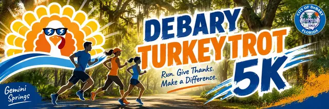 Turkey Trot 5k DeBary logo