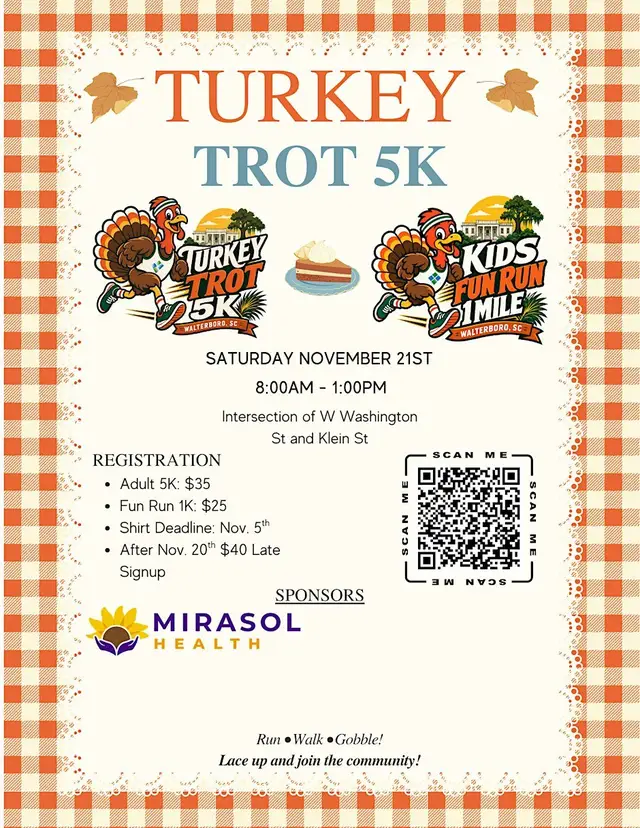 Turkey Trot 5K/Fun Run 1K logo