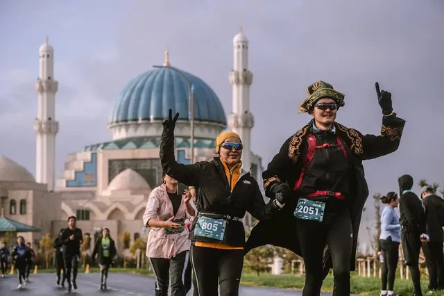 Turkistan Marathon logo