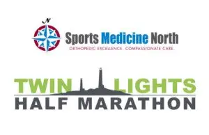 Twin Lights Half Marathon logo