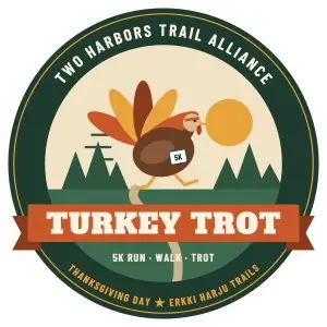 Two Harbors Trail Alliance Trail Turkey Trot logo