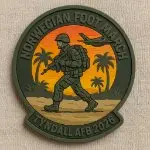 Tyndall Air Force Base Norwegian Foot March logo