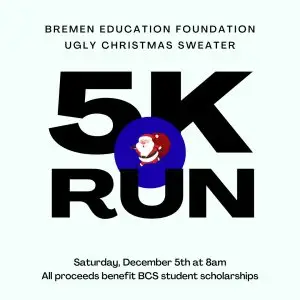 Ugly Christmas Sweater 5K For The Kids logo