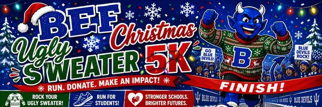 Ugly Christmas Sweater 5K For The Kids logo