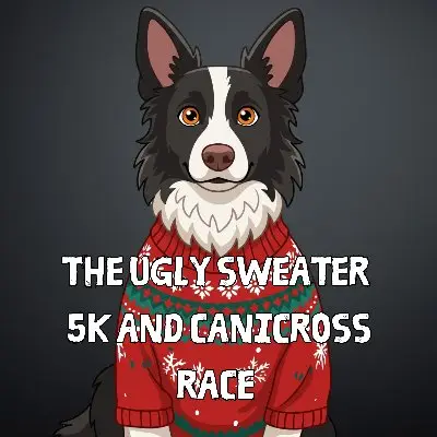 Ugly Sweater 5k Canicross and Trail Run/Walk logo