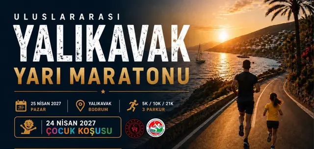 Uluslararası Yalıkavak Yarı Maratonu logo