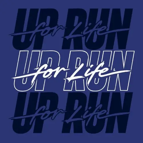 UP RUN FOR LIFE logo