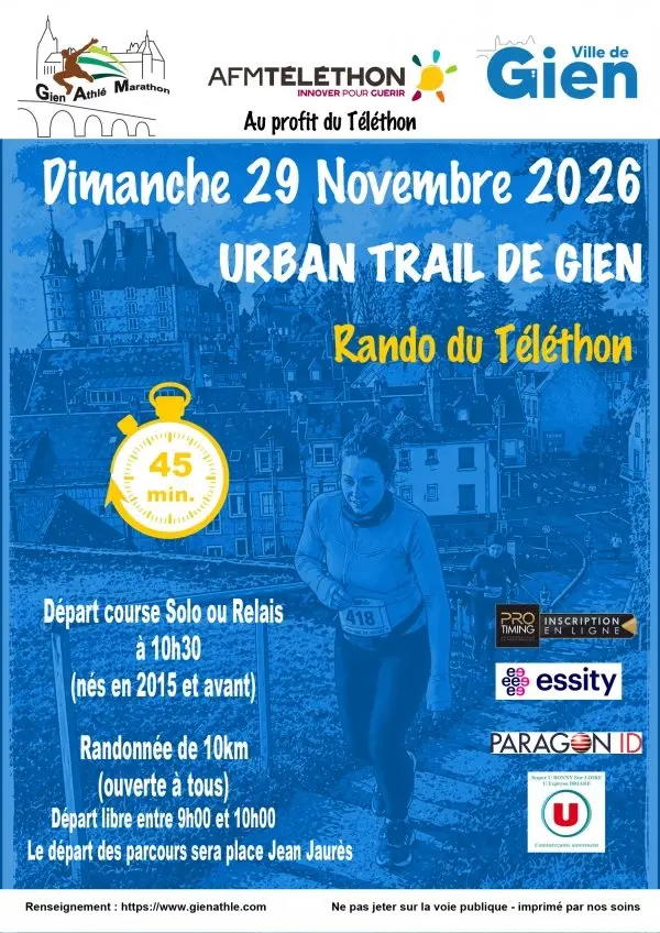 Urban Trail de Gien logo