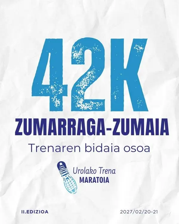 Urolako Trena Maratoia 42K Zumarraga-Zumaia logo