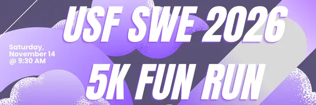 USF SWE 13th Annual 5K Fun Run logo
