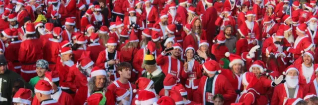 Utah Santa Run - Ogden logo