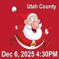 Utah Santa Run - Utah County logo