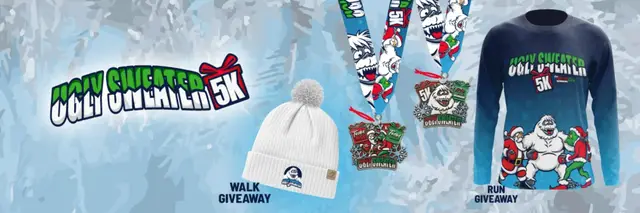 Utica Ugly Sweater 5K logo