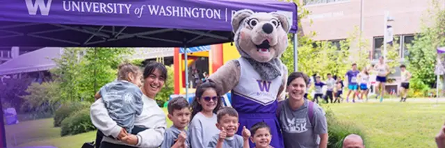 UW Bothell Husky 5K logo
