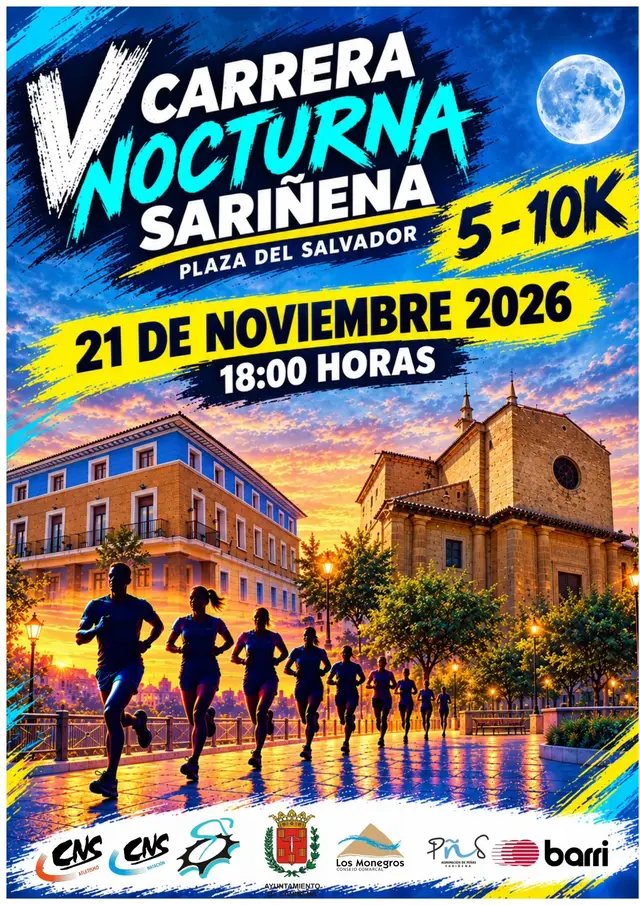 V 10K DE SARIÑENA logo