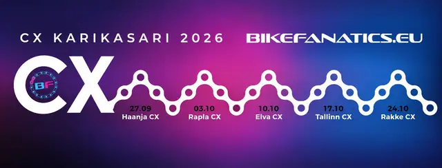 V ETAPP  RAKKE BIKEFANATICS CX KARIKASARI 2026 logo
