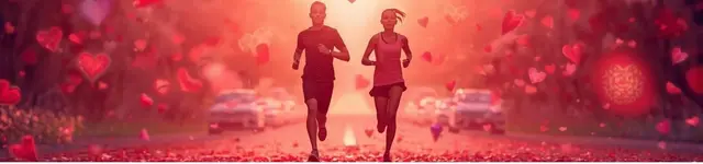Valentine's Day 10k logo