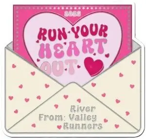 Valentine's Day 5k logo