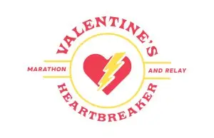 Valentine's Heartbreaker Marathon & Relay logo
