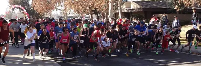 Valentine's Run 2027 logo