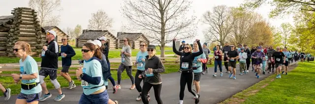 Valley Forge Revolutionary 5-Mile Run ® logo