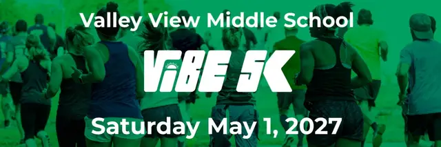 Valley View Middle School Community 5K logo