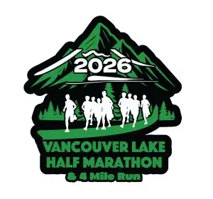 Vancouver Lake Half Marathon & 4 Mile Run logo