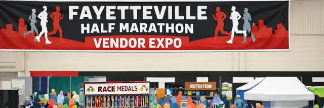 Vendor Expo - Experience Fayetteville Half Marathon logo