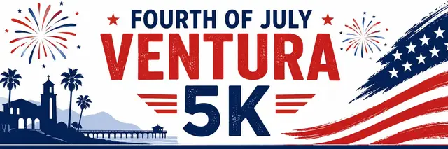 Ventura 4th of July 5k logo