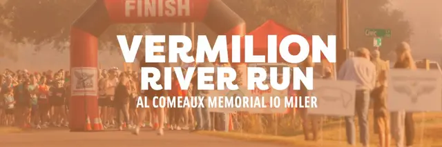 Vermilion River Run 10 Miler logo