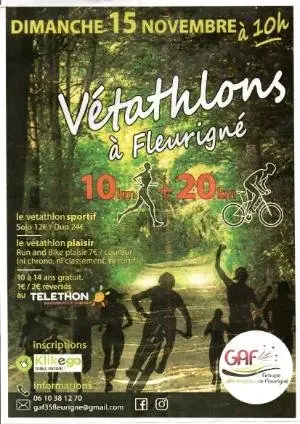 VETATHLON DE FLEURIGNE logo