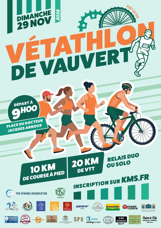 Vétathlon de Vauvert logo