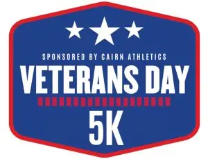 Veterans Day 5K logo