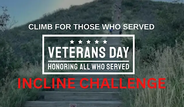Veteran's Day Incline Challenge logo