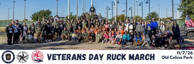 Veterans Day Ruck March logo