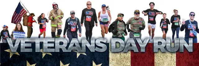 Veterans Day Run logo