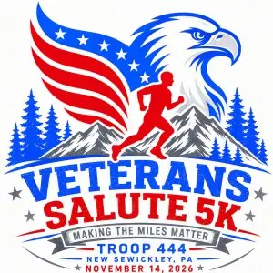 Veterans Salute 5K Run/Walk logo