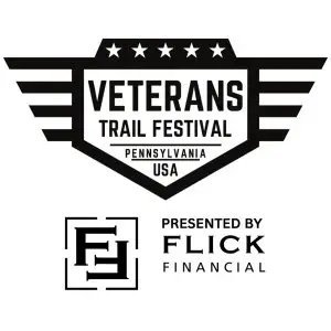 Veterans Trail Festival presented by Flick Financial logo
