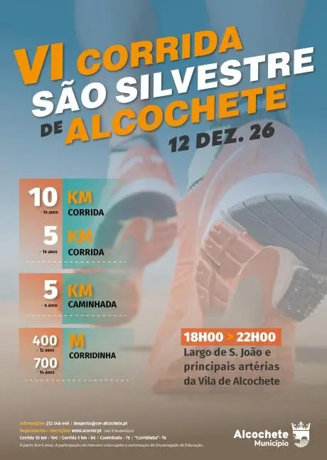 VI Corrida São Silvestre de Alcochete logo