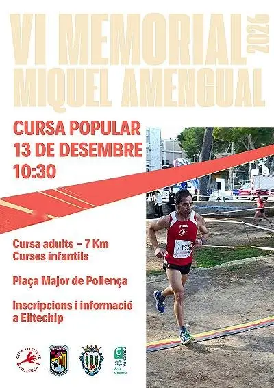 VI Cursa Memorial Miquel Amengual 2026 logo