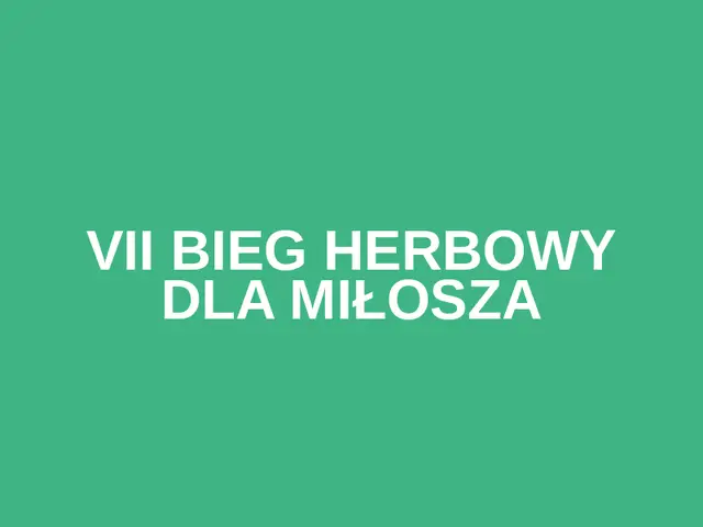 VII BIEG HERBOWY DLA MIŁOSZA logo