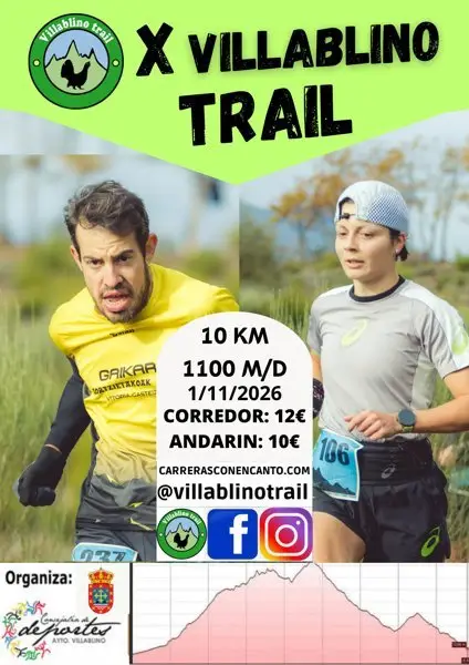 Villablino Trail logo